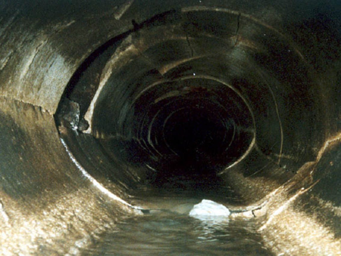 Infiltration Scherbenbildung